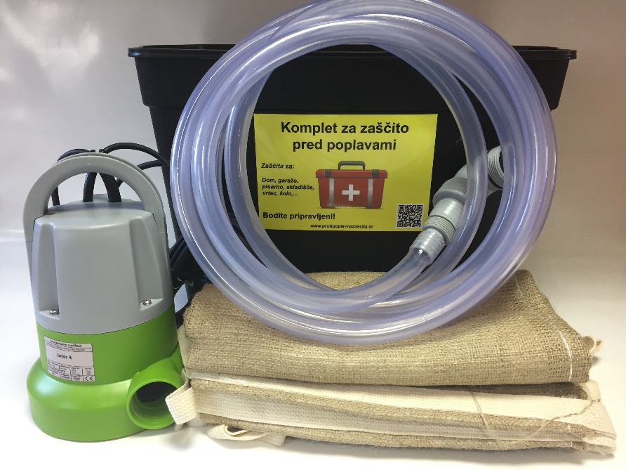 Komplet za zaščito pred poplavami
