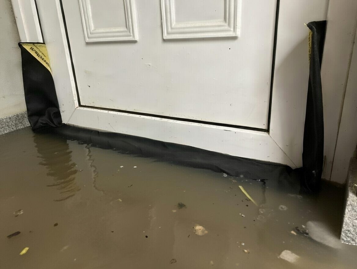 Zaščita vrat pred vdorom vode